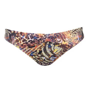 Biba Safari Queen Icon Venetian Bikini Brief - Multi-Coloured