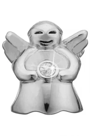 Ladies Christina Sterling Silver Topaz Angel Bead Charm 623-S34