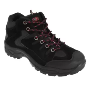 Dek Mens Ontario Lace-Up Hiking Trail Boots (7 UK) (Black)