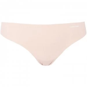 Calvin Klein Invisibles Thong - Caramel