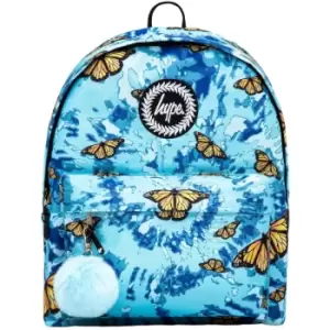 Tie Dye Backpack (One Size) (Blue/Yellow/White) - Hype