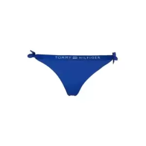 Tommy Bodywear Side Tie Cheeky Bikini - Blue