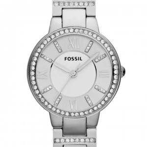 Fossil Virginia Stainless Steel Watch - Silver/Steel