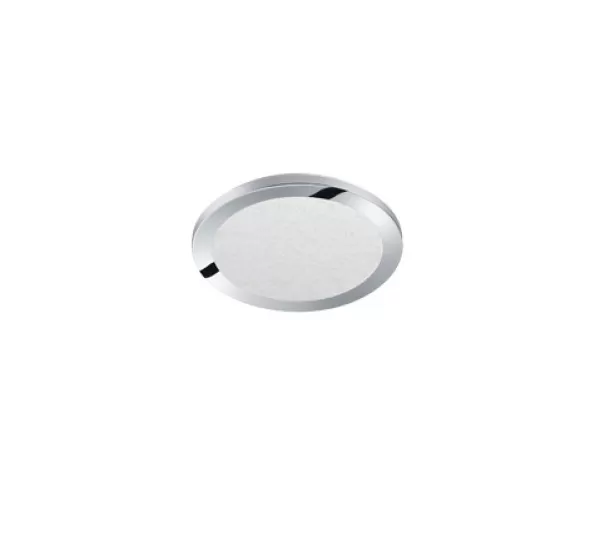 Cesar Modern 26cm Bathroom Ceiling Light Chrome 3000K IP44