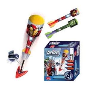 Marvel Ironman & Hulk Sky Rocket Foam Launcher