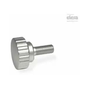 Elesa - Knurled grip knob-BM.193/24 SST-p-M6x25