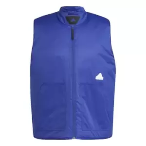adidas Puffer Vest - Blue