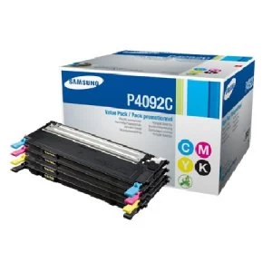 Samsung CLT-P4092C Toner Cartridges - 4 Pack BK/C/M/Y