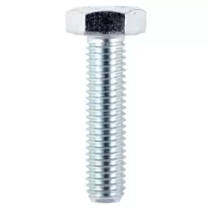 Hexagon High Tensile Set Screw Zinc Plated M16 50mm Pack of 50