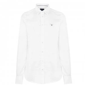 Gant Solid Shirt - White 110