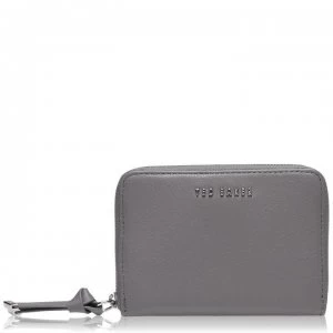 Ted Baker Omare Soft Leather Purse - DK-GREY