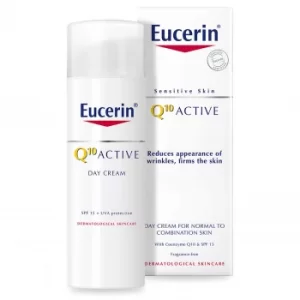 Eucerin Sensitive Skin Q10 Active Anti-Wrinkle Day Cream SPF 15 (50ml)