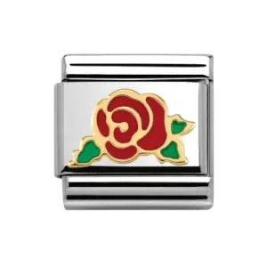 Nomination Classic La Vie en Rose Red Rose Charm