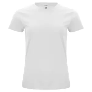 Clique Womens/Ladies Organic Cotton T-Shirt (M) (White)