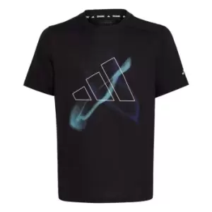 adidas AEROREADY HIIT Graphic T-Shirt Kids - Black