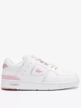 Womens Lacoste Court Cage Synthetic Trainers Size 3 UK White