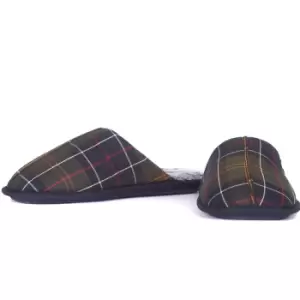 Barbour Mens Young Slippers Classic Tartan UK 10