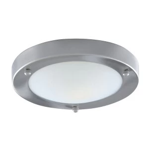 Searchlight Suva 1-Light Flush Ceiling Light