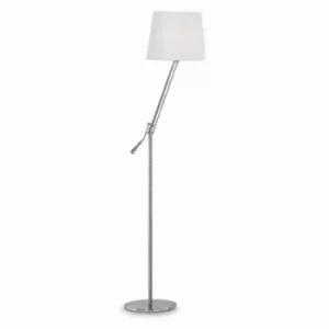 Regol 1 Light Floor Lamp White, E27