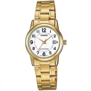 Casio Ladies Stainless Steel Watch - LTP-V002G-7