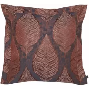 Prestigious Textiles Treasure Leaf Cushion Cover (50cm x 50cm) (Tigers Eye) - Tigers Eye