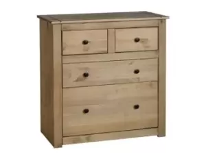 Seconique Panama Waxed Pine 22 Drawer Chest of Drawers