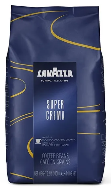 Lavazza Super Crema Beans Coffee 1kg