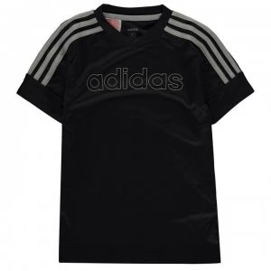 adidas Boys Sereno Graphic T-Shirt Kids - Black/Grey