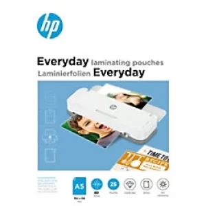 HP Laminating Pouch 9155 Glossy A5 Pack of 25