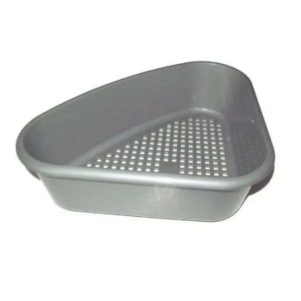 Whitefurze Silver Sink Tidy