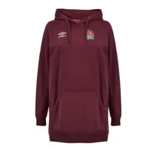 Umbro England Rugby Hoodie Womens - Purple