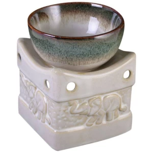 Two Tone Elephant Oil Burner