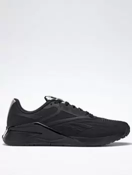 Reebok Nano X2 Shoes, Black, Size 6, Women