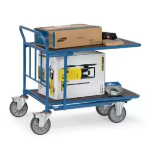 Double Ply Deck Cash And Carry Trolley 1000 x 700mm - 500kg Capacity