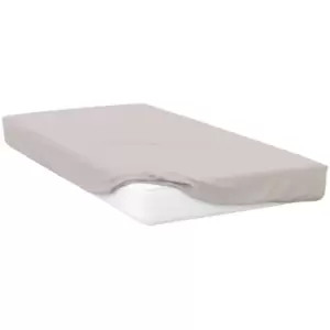 Belledorm 400 Thread Count Egyptian Cotton Extra Deep Fitted Sheet (Superking) (Oyster) - Oyster