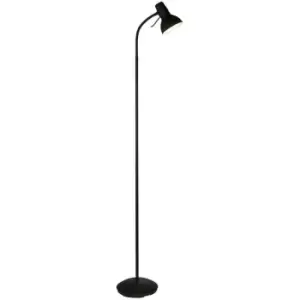 Endon Amalfi Task Floor Lamp Matt Black Paint