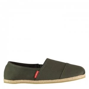 Jack and Jones Espadrille Canvas Shoes - Olive Night