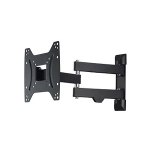 Hama FULLMOTION TV Wall Bracket, 1 star, 200x200, 122cm (48"), 2 arms, black