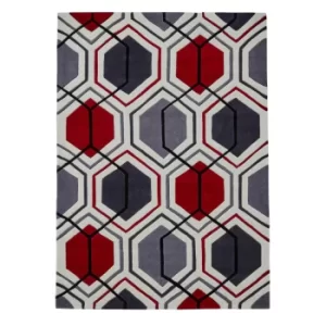 Hong Kong 7526 Rug Red