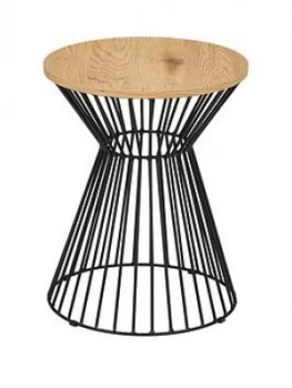 Julian Bowen Jersey Round Wire Side Table