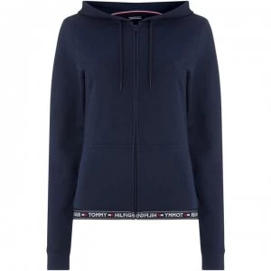 Tommy Bodywear Taping hoody - Navy