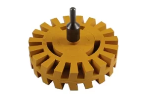 Power-TEC 92429 Fluted Stripe Off Disc with Adaptor