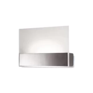 Grok LED 1 Light Indoor Small Wall Uplighter Satin Nickel