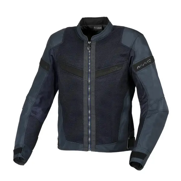 Macna Velotura Textile Summer Jacket Dark Blue 2XL