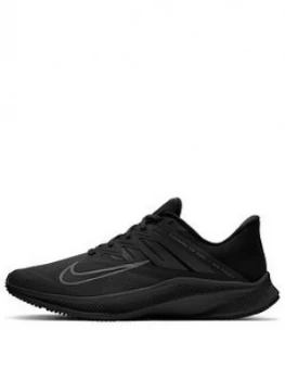 Nike Quest 3, Black/Grey, Size 6, Men