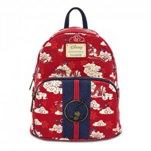 Loungefly Disney Mulan Mushu Cloud Mini Pu Backpack