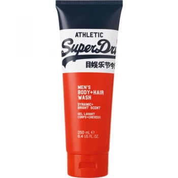 Superdry Athletic Hair + Body Wash 250ml