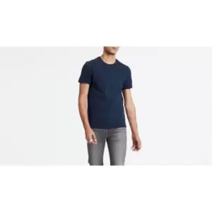 Levis Levis Slim 2 Pack Crew Neck T Shirt - Blue