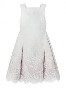 Monsoon Girls Victoria Ombre Lace Dress - Pink