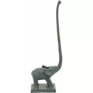 Premier Housewares - Fauna Grey Elephant Toilet Roll Holder